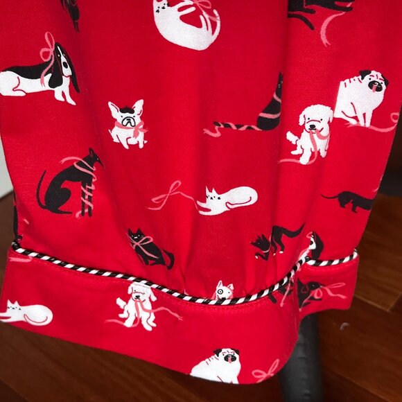 KATE SPADE HOLIDAY PETS PAJAMAS:NWT HOLIDAY PETS (DOGS & CATS) LARGE - Picture 11 of 12